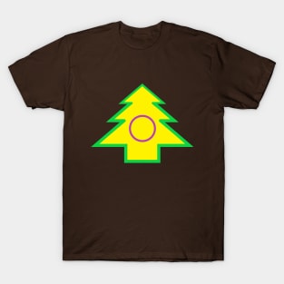 Intersex Pride: Christmas Tree T-Shirt